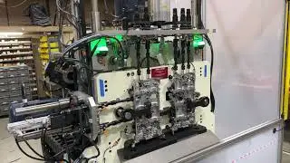 57 Spindle Thread Verification Machine Running Tests