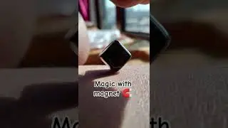 MAGIC WITH MAGNET 🧲#magic#magnet