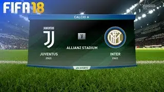FIFA 18 - Juventus vs. Internazionale @ Allianz Stadium