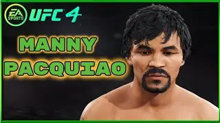 How to Create Manny Pacquiao | CAF Formula ! Create a Fighter - EA UFC 4