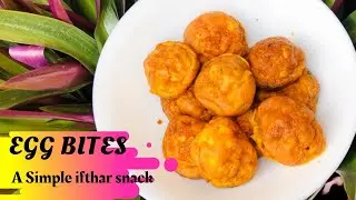 EGG BITES| EGG APPAM| IFTAR SNACK| EASY RECIPE |STORIES OF FIVE
