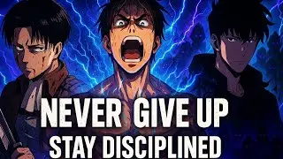 NEVER GIVE UP &ndash; The Discipline of a True Warrior | Anime Motivation