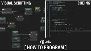 Bolt vs C# Scripting - How To Program In Unity - Basics