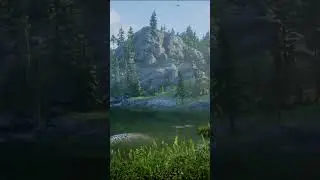 🎧 Big Mountains, Endless River | Nature ASMR in RDR2 #shorts #chillgaming