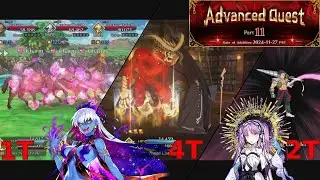 [FGO NA] Advanced Quest Part 11 - All Quests Minturn Clear