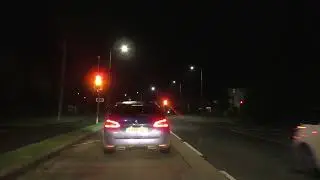 Night Drive On Greenacres Road, Broadway Grove, Bromyard Road & Tudor Way, Worcester, England