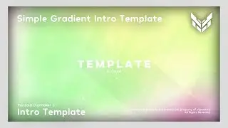 [CM3] - Simple/Chill 2D Colorful Intro Template | Panzoid