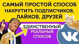 Накрутить ВКонтакте: подписчиков, лайков, друзей - онлайн