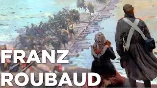 Franz Roubaud: A Collection of 42 Paintings