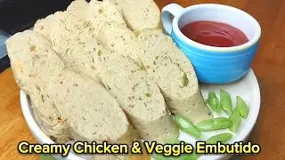HIDE VEGGIES FROM YOUR KIDS? THIS IS YOUR PERFECT RECIPE! CREAMY & CHEESY CHICKEN & VEGGIES EMBUTIDO