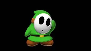 DAILY DOSE OF GREEN SHY GUY #shyguy #mariobros #mariokart