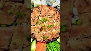 Minced Fried Prahok with Fresh Vegetables | Easy Khmer Recipe