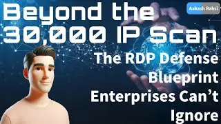 Beyond the 30,000 IP Scan  | RDP Defense Blueprint with Zero Trust, Deception & Microsoft Sentinel