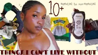 10 THINGS MISS CLAUDIA CAN'T LIVE WITHOUT || ESSENTIALS TO NON ESSENTIAL