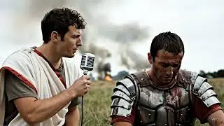 AI interviews Ancient Roman people before and after Rome's defeat at the Battle of Cannae