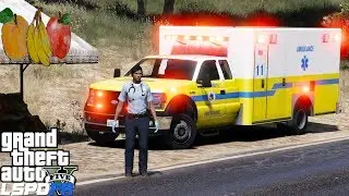 GTA 5 LSPDFR EMS #18 | Play As A Paramedic | Blaine County Fire & Rescue Ambulance Strikes Out