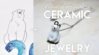How I Made A Tiny Ceramic Polar Bear