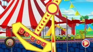 Fun Kid Racing Roller Coaster on Action - Kids Play Adventure Racing Game