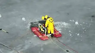 Blue Valley Rescue Station 71 Ice Rescue Training
