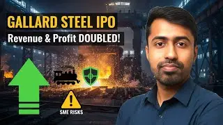 Gallard Steel IPO: Profit & Revenue DOUBLED! Full Review in Simple Hindi 🚀