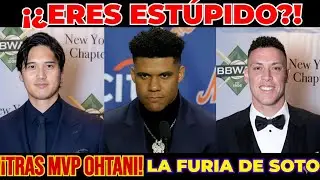 &iexcl;&iquest;Eres Est&uacute;pido?! | La furiosa declaraci&oacute;n de Soto tras el MVP de Ohtani