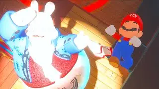 Phanton Sings to Mario - Mario Rabbids Kingdom Battle
