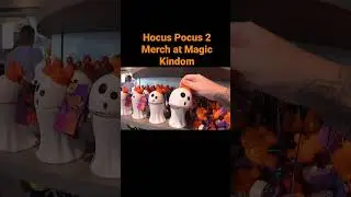 New Hocus Pocus 2 merch at Disney World Magic Kingdom  👻 #halloween #hocuspocus2 #disneyworld
