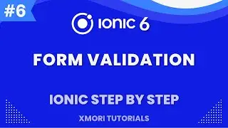 Add Form Validation in ionic [Ionic 6 Step By Step #6 ] 