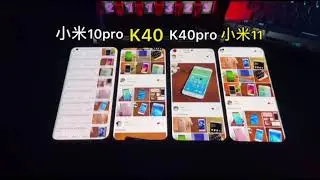 Redmi K40 Pro vs Redmi K40 vs Xiaomi Mi 11 vs Mi 10 Pro Benchmark Test