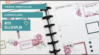 Plan with Me- Dashboard Layout- February 20-26, 2023