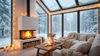 Smooth Jazz Coffee Shop ☕ Cozy Fall Ambience for Focus, Relax & Study