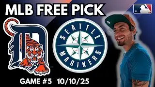 Game 5 - Tigers vs Mariners l Friday 10/10/25 | Griffin Murphy MLB Free Bet, Picks, & Predictions