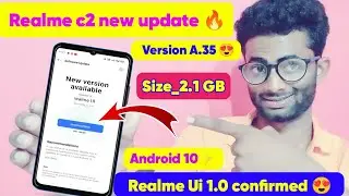 realme c2 new update🔥#Realme_Ui A.35⚡@Akashtechgyan