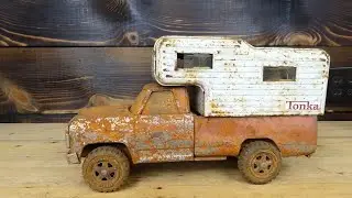 Epic Restoration of an Old Tonka Toy Truck