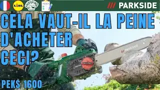 TRON&Ccedil;ONNEUSE &Eacute;LECTRIQUE Parkside PEKS 1600 C3 FRANCE FRAN&Ccedil;AIS LIDL