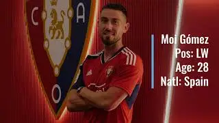 Moi G&oacute;mez to Osasuna for &euro;1.8M!