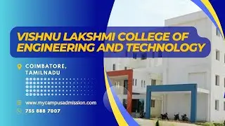Vishnu Lakshmi College of Engineering and Technology - Coimbatore Engineering Colleges - Tamil Nadu
