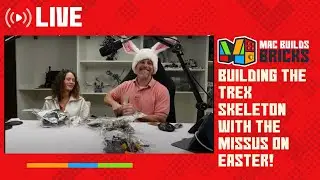 LEGO Dinosaur Fossils: Tyrannosaurus rex (#76968) Couples Buildstream!