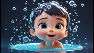 Splishy Splashy Bath Song Fun | Bubble Time Rhyme for Toddlers | Joyful Clean-Up Song