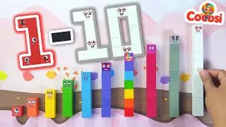 Counting 1 to 10 Song with Numberblocks | Number Songs | Cocosi Kids