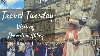 Attending a Garden Party at Downton Abbey