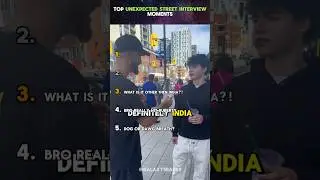 Ranking Top Unexpected Street Interview Moments #shorts