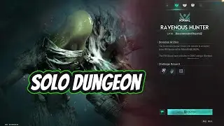 Once Human Dungeon Normal Ravenous Hunter soloing