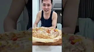 Nag request si Hubby David na gumawa raw ako ng pizza at bawal na raw sya mag pabebe