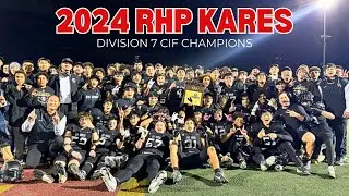 2024 Rio Hondo Prep Football Division 7 CIF Championship Season