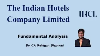 Indian Hotels by Tata | IHCL | Fundamental Analysis | by CA Rehman Bhamani