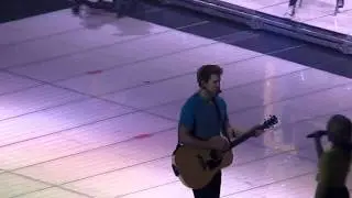 Glee Live 2011 Anaheim - Chord Overstreet & Dianna Agron 