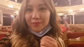 Lviv Gezisi. Lviv opera ve bale tiyatrosuna gittim.