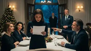 În lacrimi semnează divorțul la cina de Crăciun — nu știau că tatăl ei este miliardar