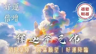 咒法之王《無垢淨光大陀羅尼》靜心療癒轉運法⚠️注意：無數人回饋「病痛煩惱全消了，越聽越放鬆」｜助您心願達成，消除病痛、清除業障，消災延壽，淨化空間磁場，重獲健康自在